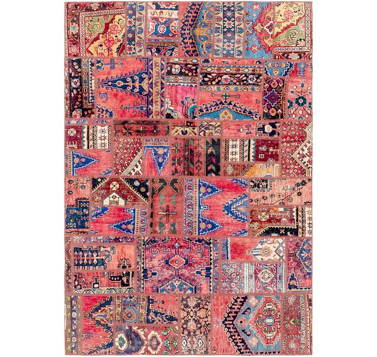 6' 3 x 9' Ultra Vintage Persian Rug