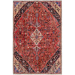 6' 6 x 9' 7 Hamedan Persian Rug