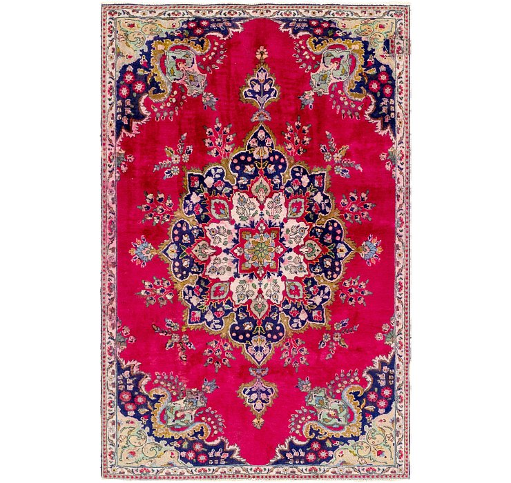 5' 4 x 8' 3 Tabriz Persian Rug