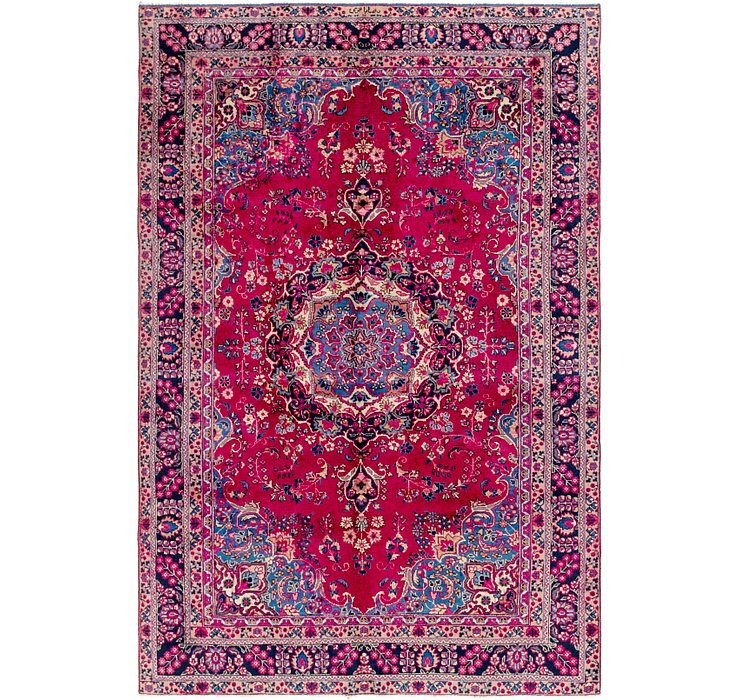 6' x 9' 3 Mashad Persian Rug
