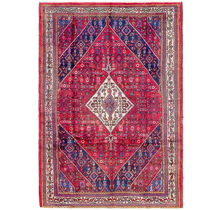 6' 10 x 10' Hamedan Persian Rug