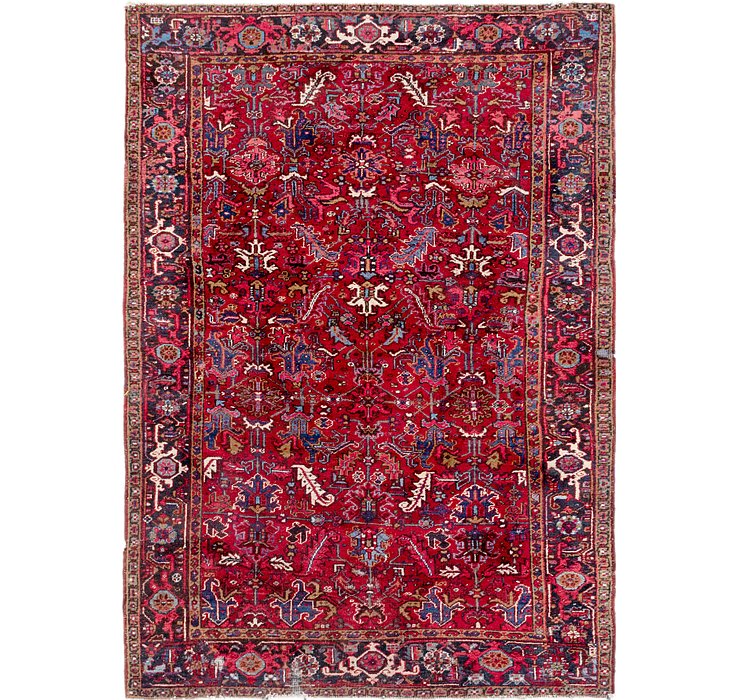 7' 6 x 10' 3 Heriz Persian Rug