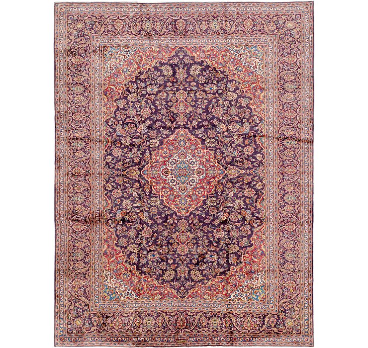 10' x 13' 4 Kashan Persian Rug