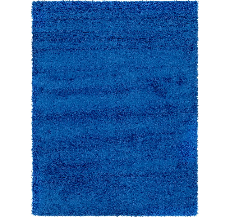 5' 4 x 7' Solid Shag Rug