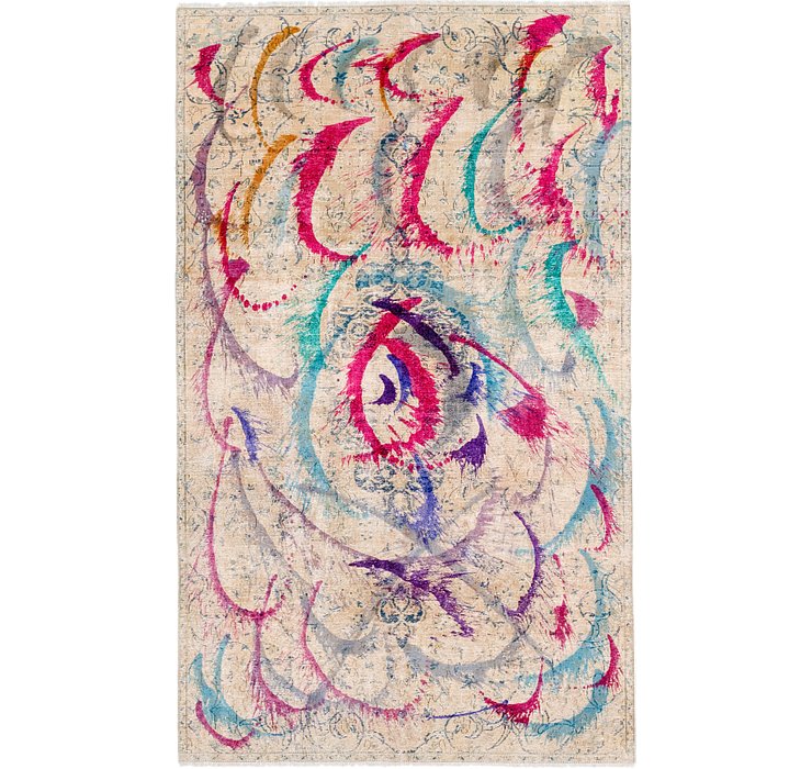 188cm x 310cm Ultra Vintage Persian Rug