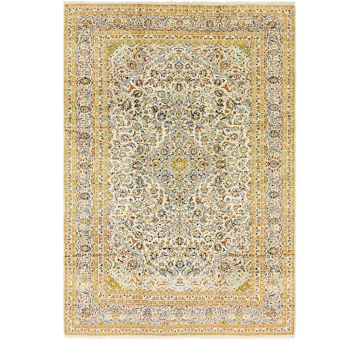 9' 9 x 13' 10 Kashan Persian Rug