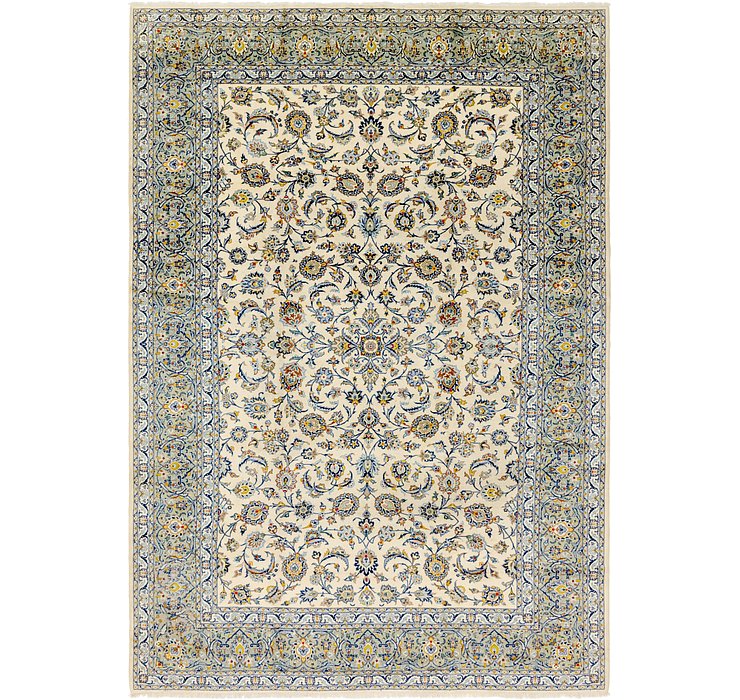 9' 4 x 13' 5 Kashan Persian Rug