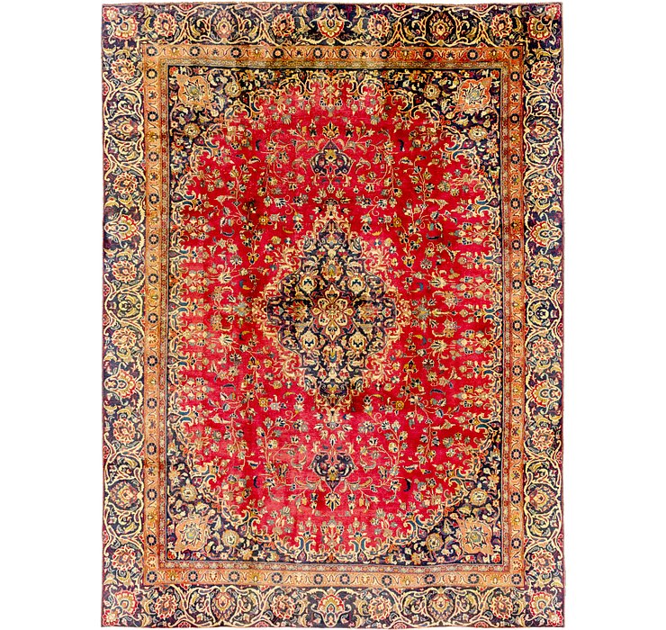 8' 8 x 12' Mashad Persian Rug