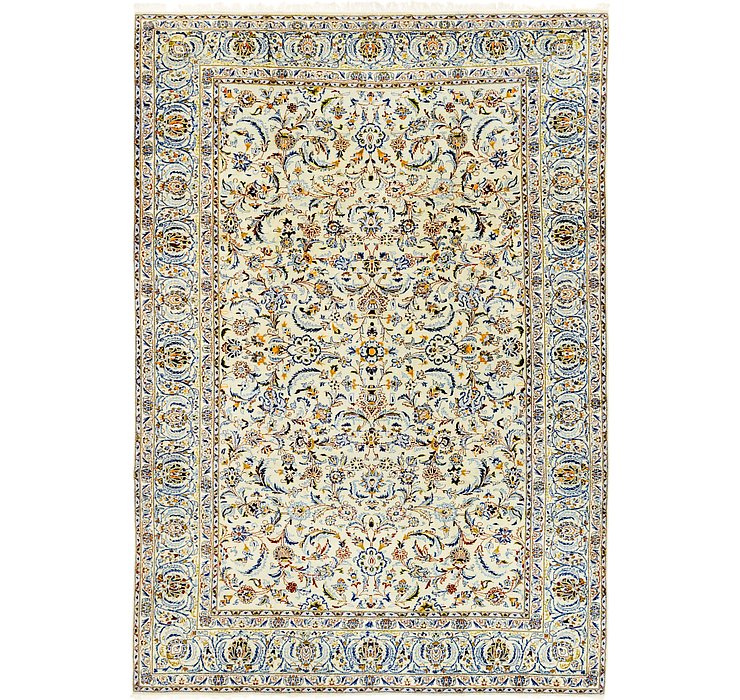 9' x 12' 9 Kashan Persian Rug