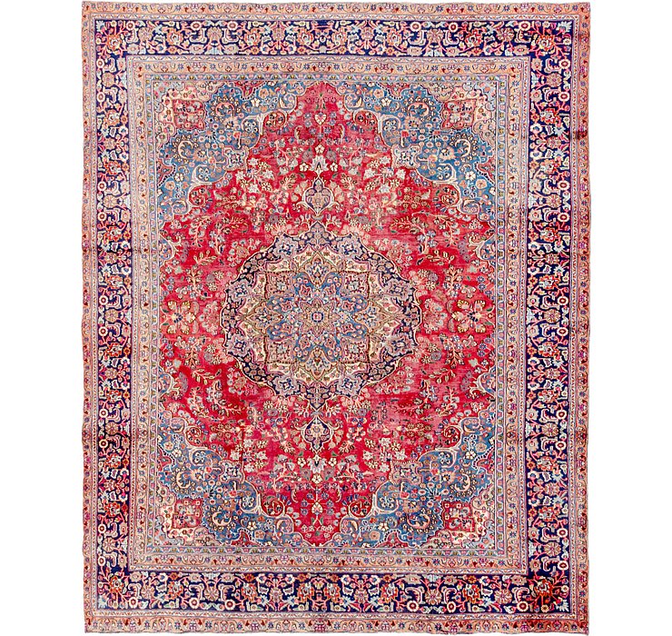 9' 8 x 12' Mashad Persian Rug