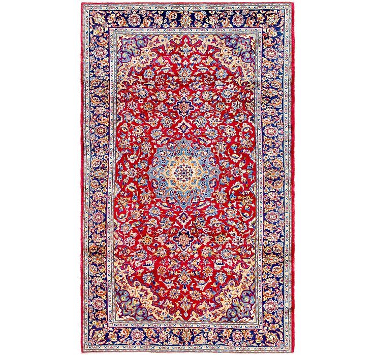 6' 8 x 11' Isfahan Persian Rug
