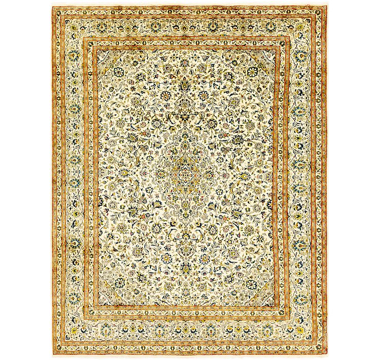 9' 7 x 12' 6 Kashan Persian Rug