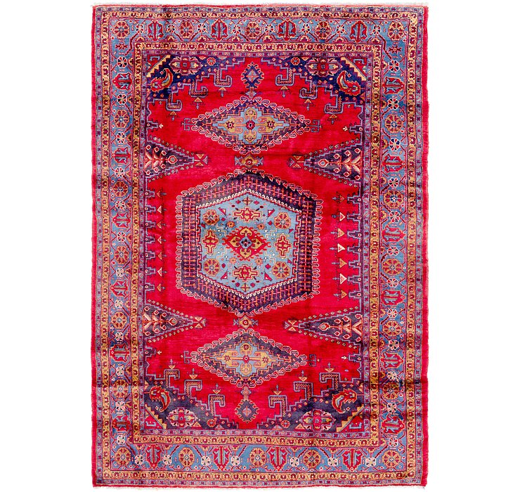 8' x 11' 7 Viss Persian Rug