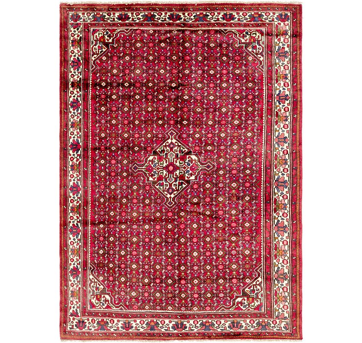 7' x 9' 9 Hossainabad Persian Rug