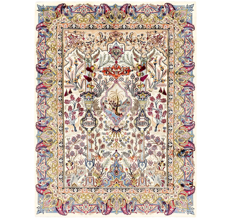 8' 2 x 11' 2 Kashmar Persian Rug