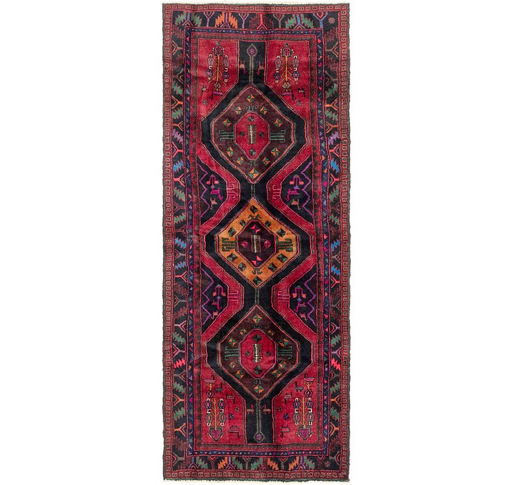 4' 4 x 11' 9 Meshkin Persian Runner ...