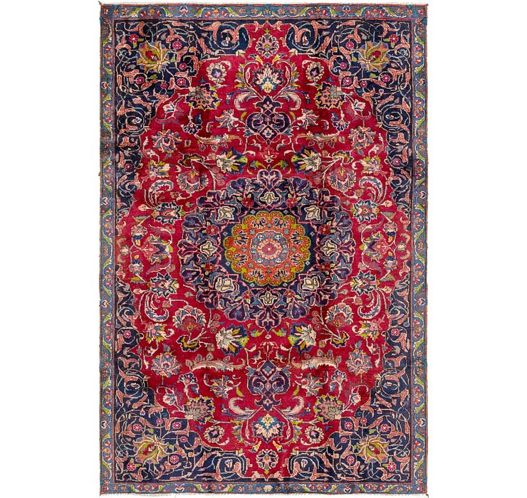 5' 8 x 8' 7 Mashad Persian Rug