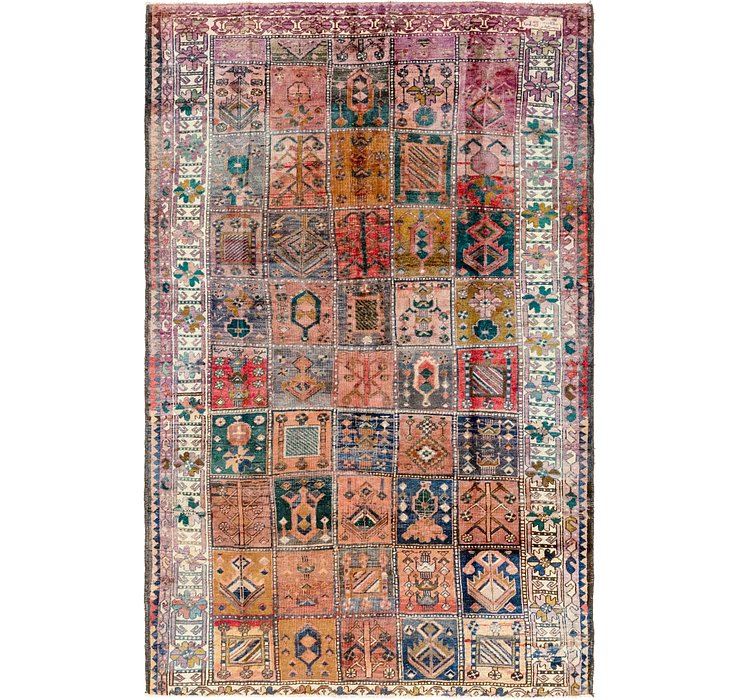6' 8 x 10' 5 Hamedan Persian Rug