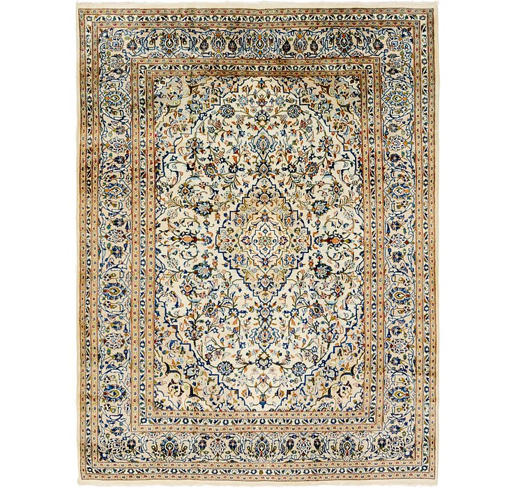 8' 3 x 11' Kashan Persian Rug