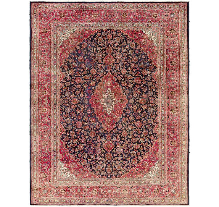 9' 9 x 12' 5 Mashad Persian Rug