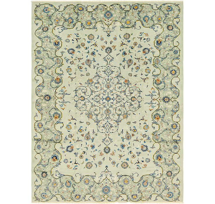 8' 10 x 11' 9 Kashan Persian Rug