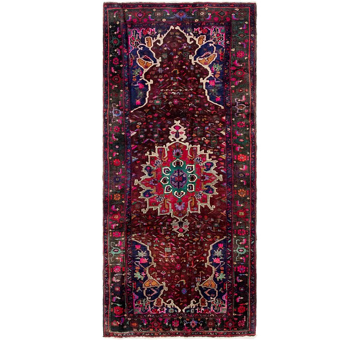 4' 7 x 9' 10 Sanandaj Persian Runner...