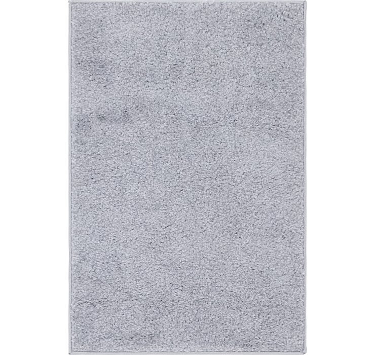 2' x 3' Solid Shag Rug
