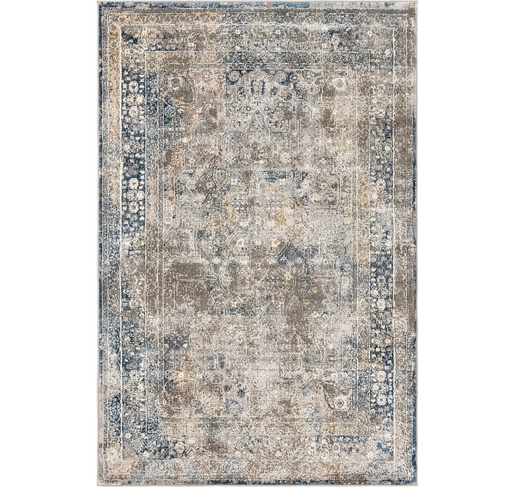 5' x 7' 6 New Vintage Rug