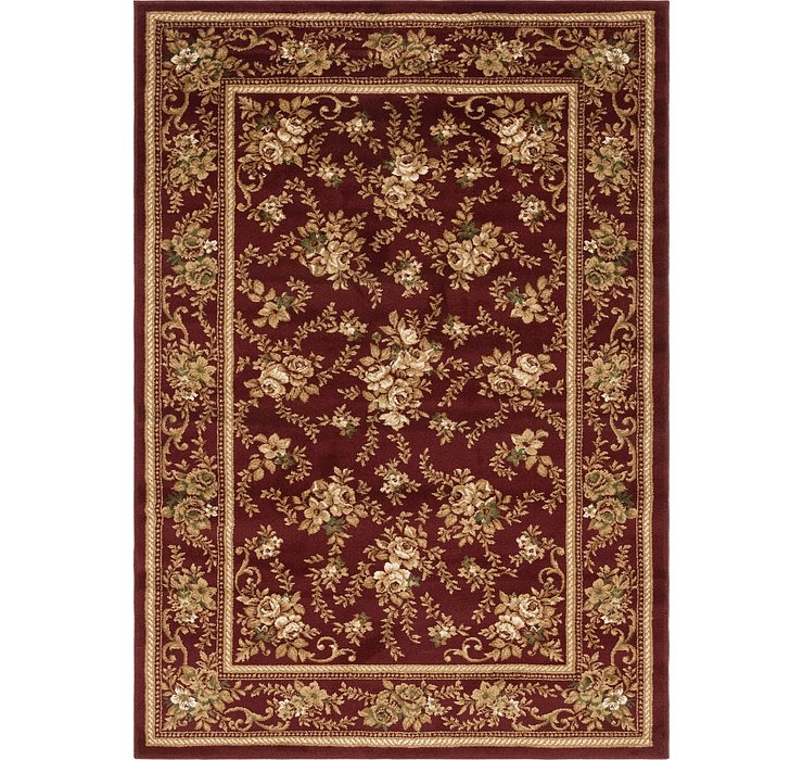 5' 4 x 7' 6 Classic Aubusson Rug