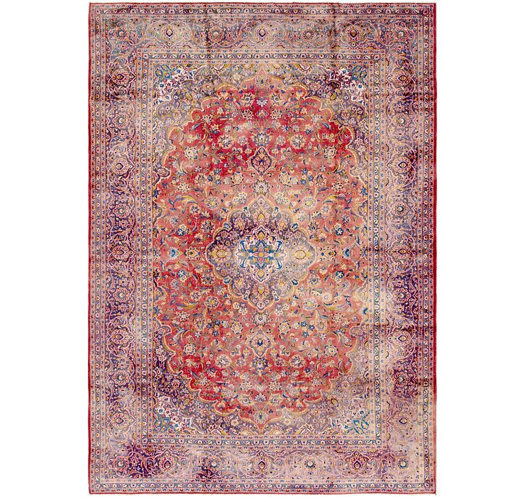 9' 10 x 14' Mashad Persian Rug