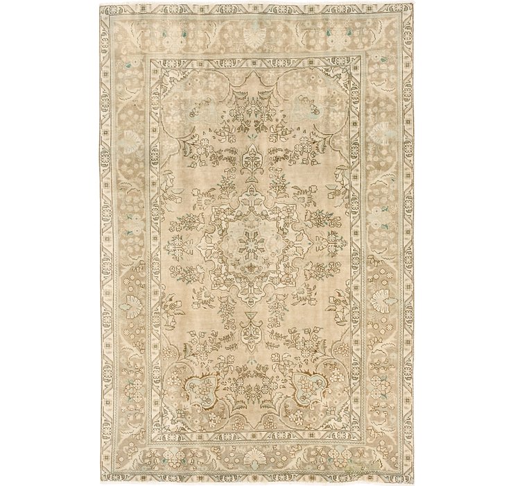 6' 5 x 9' 9 Ultra Vintage Persian Rug