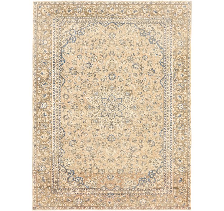 HandKnotted 9' 3 x 12' 4 Ultra Vintage Persian Rug