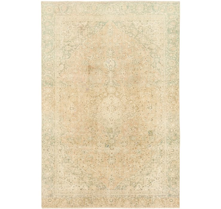 HandKnotted 8' 7 x 12' 10 Ultra Vintage Persian Rug