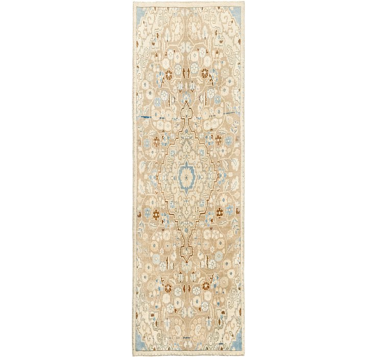 3' x 9' 3 Ultra Vintage Persian R...