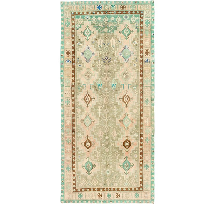 5' x 11' 3 Ultra Vintage Persian R...