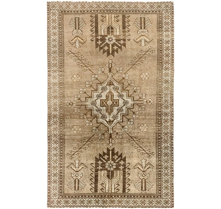 3' 10 x 6' 2 Ultra Vintage Persian Rug