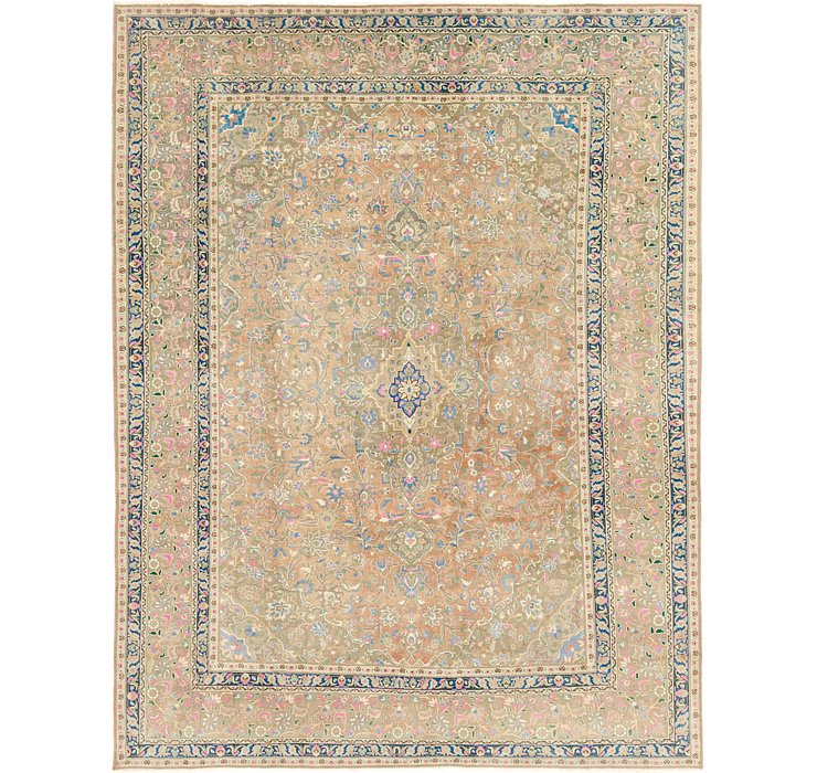 9' 8 x 12' 8 Ultra Vintage Persian Rug