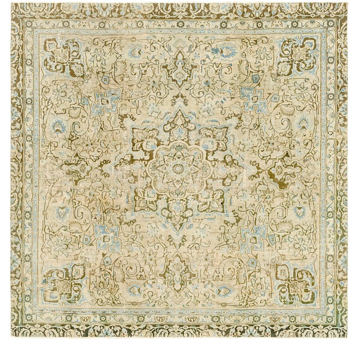 7' 10 x 7' 10 Ultra Vintage Persian S...