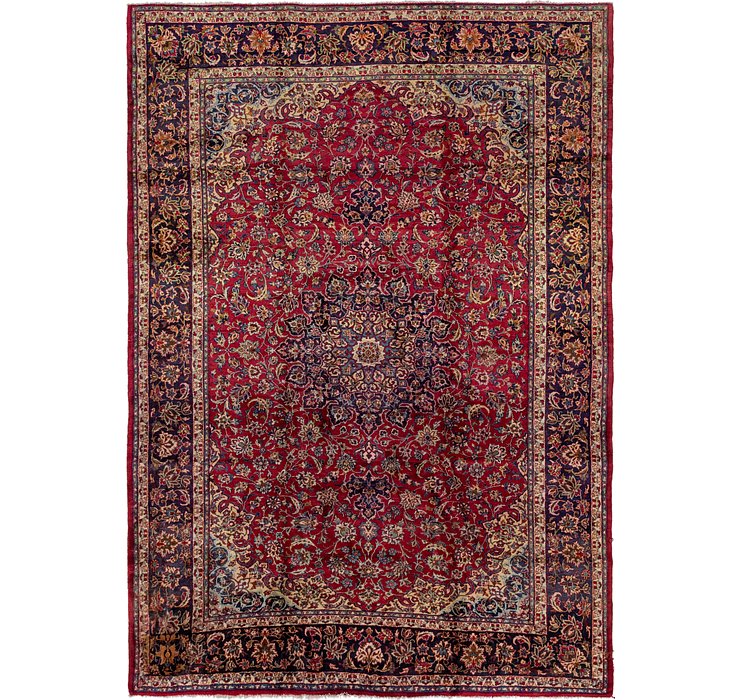 9' 6 x 13' 5 Isfahan Persian Rug