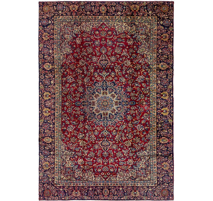 8' 9 x 13' Isfahan Persian Rug
