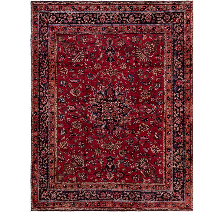 10' x 13' Mashad Persian Rug