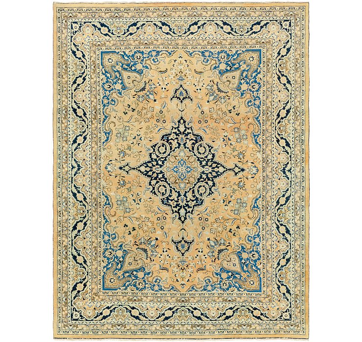 HandKnotted 9' 9 x 12' 9 Mashad Persian Rug