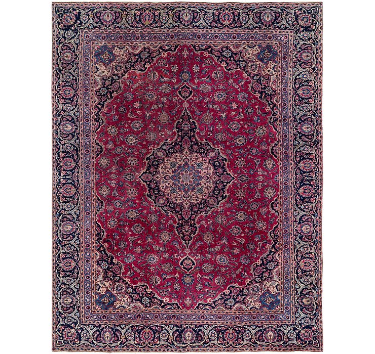 8' 8 x 11' 7 Mashad Persian Rug