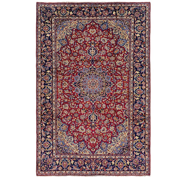 7' 9 x 11' 8 Isfahan Persian Rug