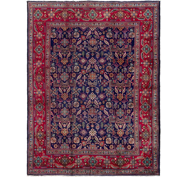 9' 7 x 12' 9 Tabriz Persian Rug
