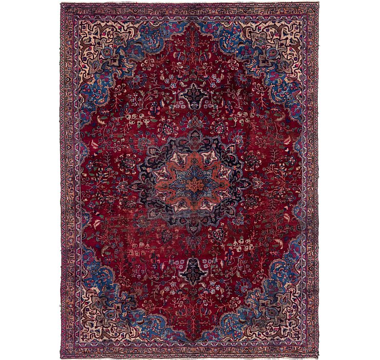 7' 2 x 10' 2 Mashad Persian Rug