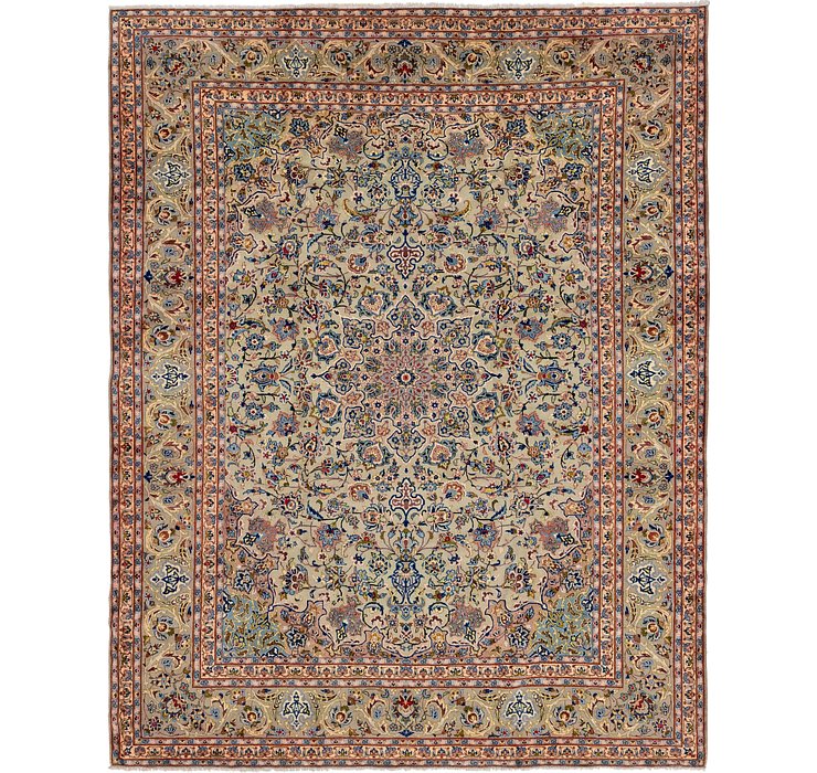 10' 2 x 13' Isfahan Persian Rug