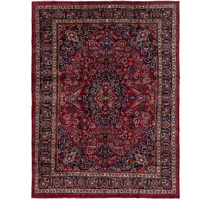 9' 6 x 13' Mashad Persian Rug