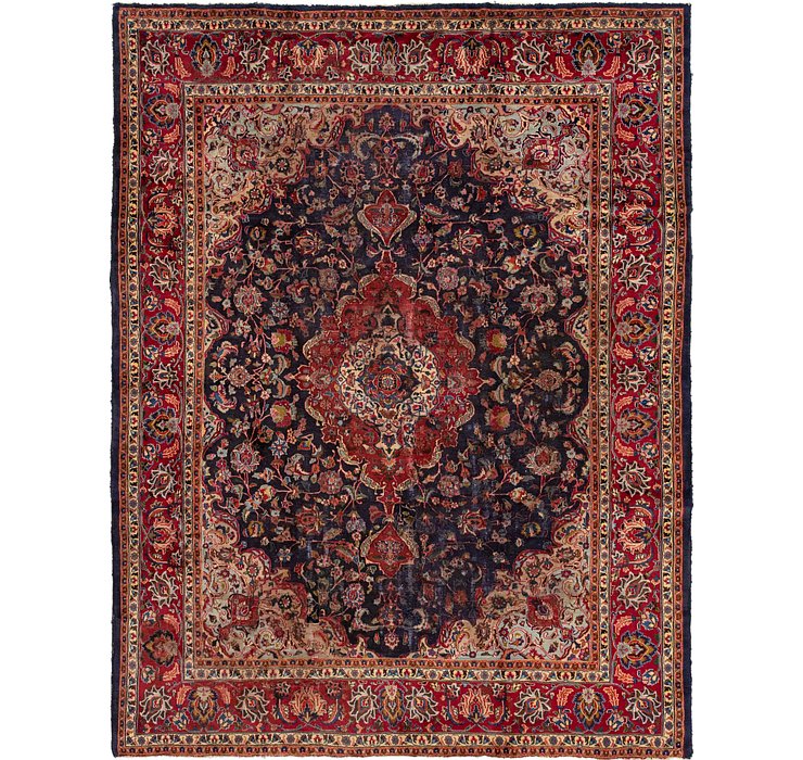 9' 5 x 12' 7 Mashad Persian Rug