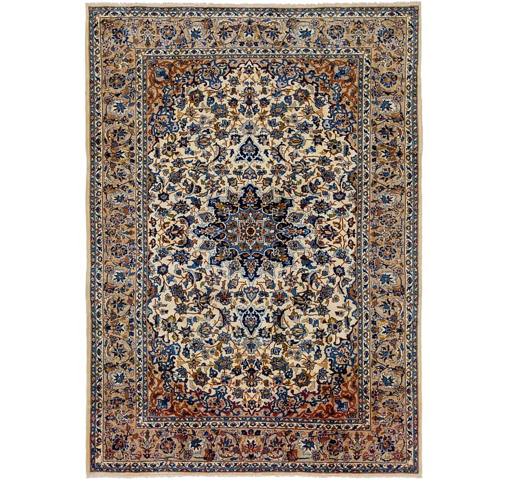 8' x 11' 3 Isfahan Persian Rug
